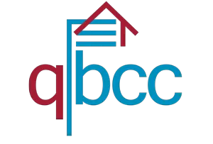 QBCC logo with house graphic.